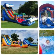 Water Slides and Wet Bounce Houses
